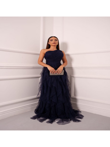 Vestido de Festa Tule e Glitter Galla Dress